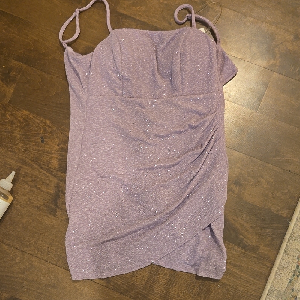 Sparkling Purple Dress